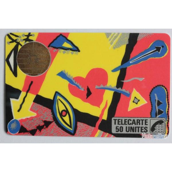 Tlcarte  puce France Macif Toffe 50U BUL1 1987