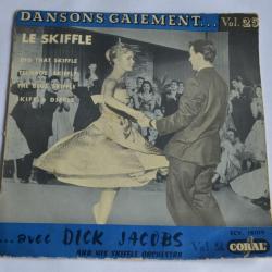 45 Tours DICK JACOBS Le skiffle Vol.25 1959