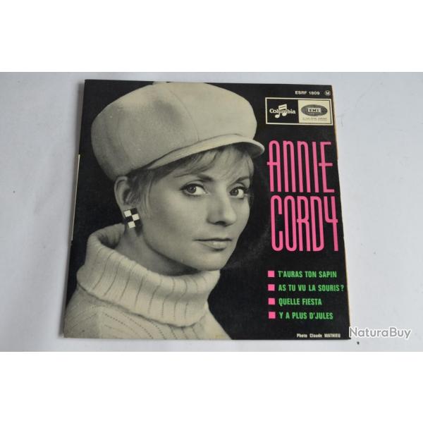 45 Tours Annie Cordy ?- T'Auras Ton Sapin 1966