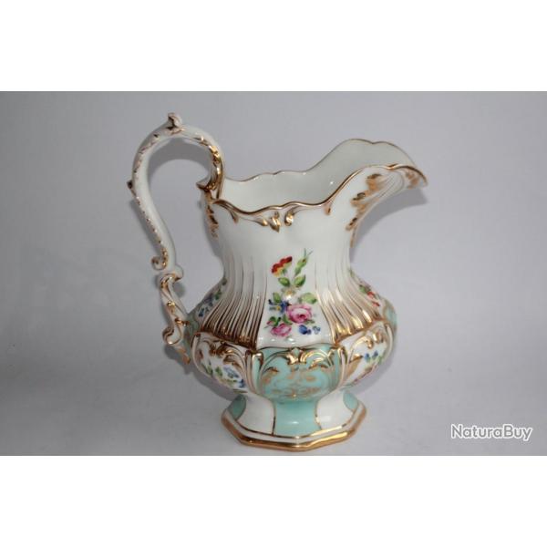 Grand pichet porcelaine Vieux Paris