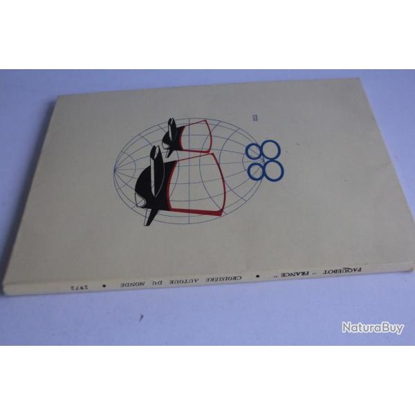 Brochure Paquebot France Croisire autour du monde 1972
