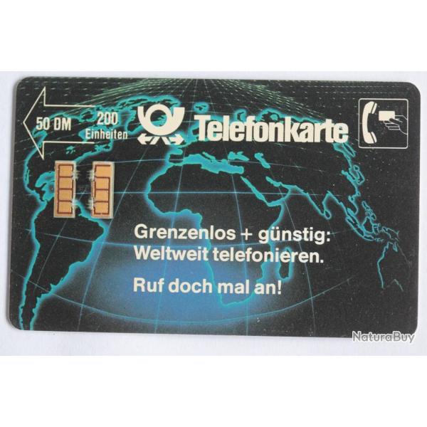 Tlcarte  puce Allemagne Grenzenlos 1989