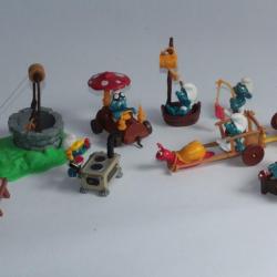 Lot Figurines Super Schtroumpfs