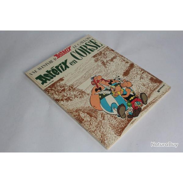 BD Astrix En Corse T20 de Goscinny et Uderzo EO 1973