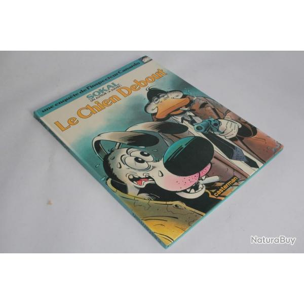 BD une enqute de l'inspecteur Canardo Le chien debout Sokal T1 EO 1981