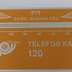 Télécarte Landis & Gyr dummy Yellow PTT Turquie