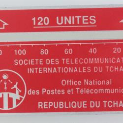 Télécarte L&G Tchad Red 120 U 901C