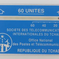 Télécarte L&G Tchad Blue 30 U 903C
