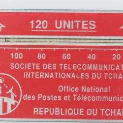 Télécarte L&G Tchad Red 120 U 901C