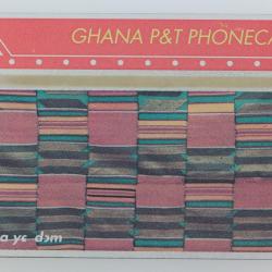 Télécarte L&G dummy Ghana Ebusua Ye Dom