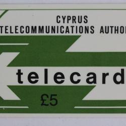 Télécarte GPT Chypre Cyta Logo 5 £ 1988 8CYPA