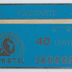 Télécarte L&G Sénégal 40 U 905A