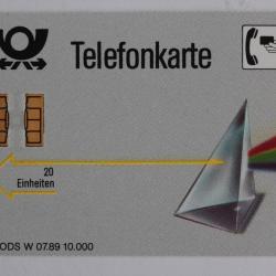 Télécarte à puce Allemagne Internationale Funkausstellung Berlin 1989