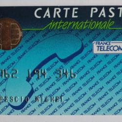 Télécarte à puce Bull France Telecom internationale