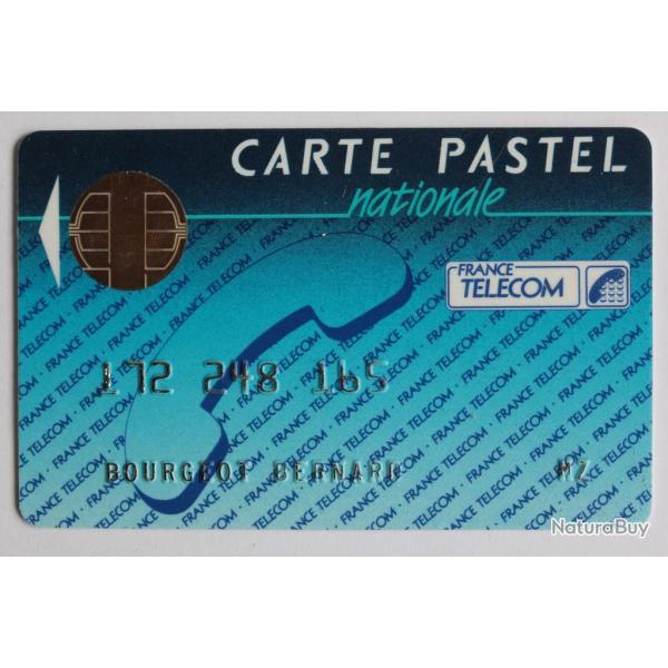 Tlcarte  puce Bull France Carte Pastel nationale Dmonstration