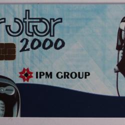 Carte à puce Smart card Demo Rotor 2000 IPM Group Italie