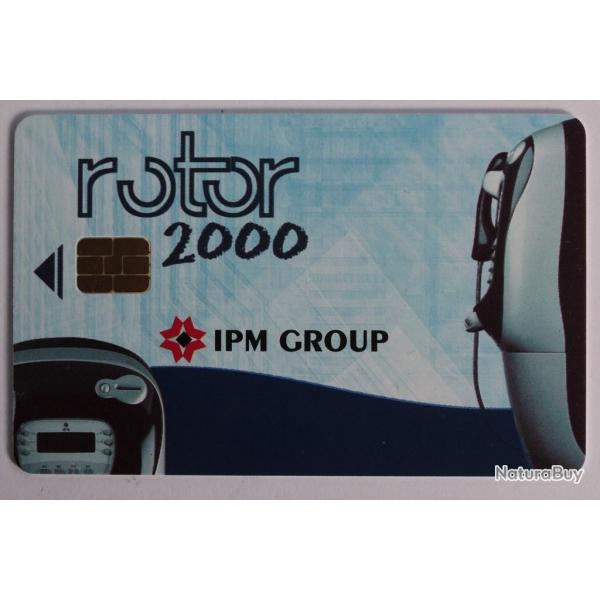 Carte  puce Smart card Demo Rotor 2000 IPM Group Italie