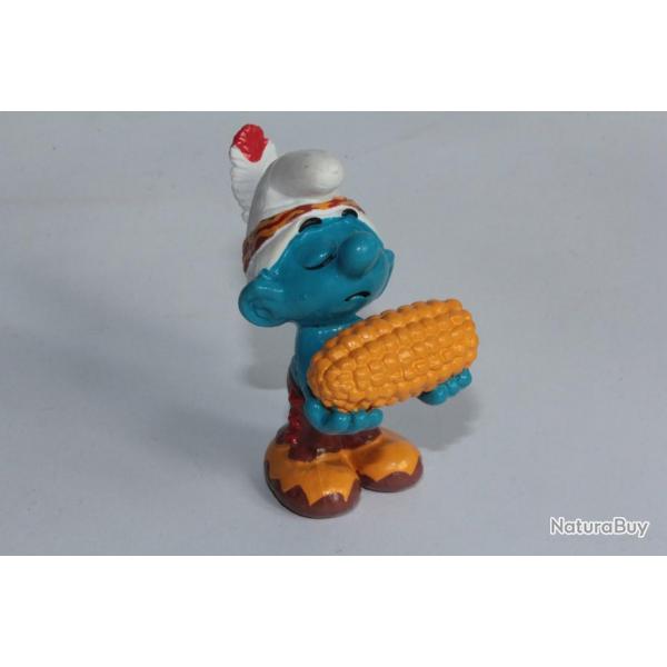 Figurine Schtroumpf Indien avec pi de mas 20197