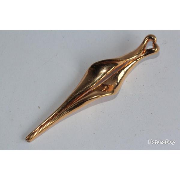 Pendentif design plaqu or Michle FORGEOIS