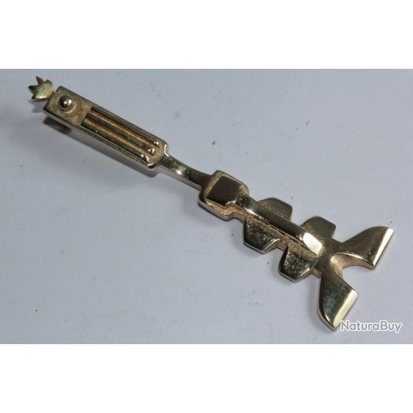 Pendentif design bronze dor Michle FORGEOIS