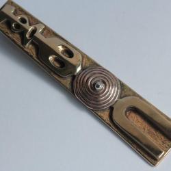 Pendentif design bronze Michèle FORGEOIS