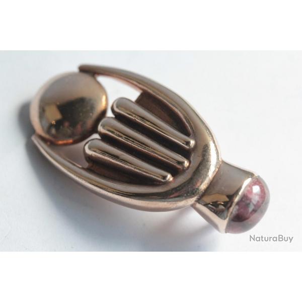 Pendentif design bronze cuivr Michle FORGEOIS