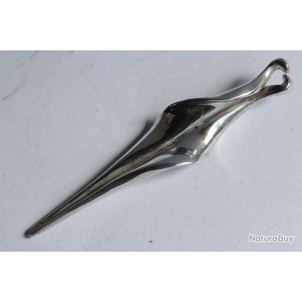 Pendentif design bronze argent Michle FORGEOIS Bijoux