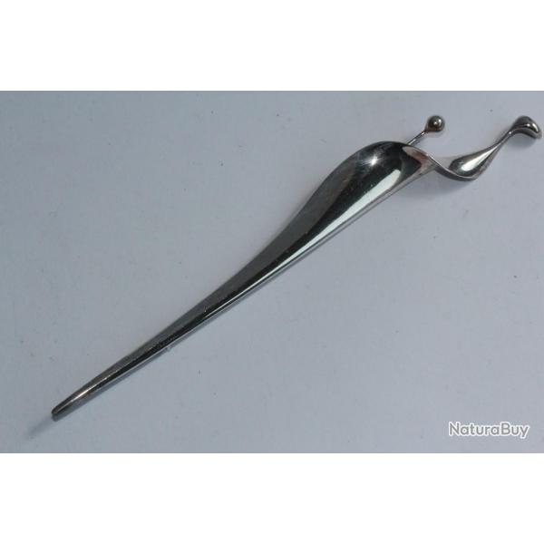 Broche design bronze argent Michle FORGEOIS Bijoux