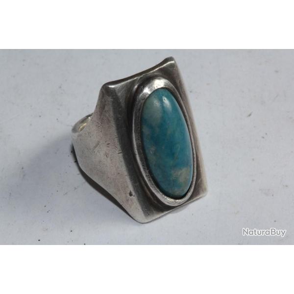 Bague argent apatite bleue