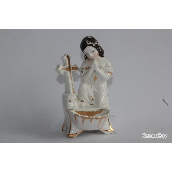 Bnitier porcelaine Vieux Paris