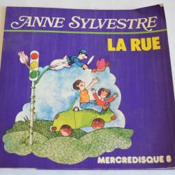 Vinyle 45T Chanson  Anne Sylvestre ?- La Rue