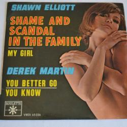 Vinyle 45T Soul S. Elliott / D. Martin ?- Shame And Scandal In The Family