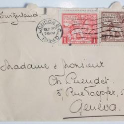 Enveloppe Angleterre British empire exhibition London 1924