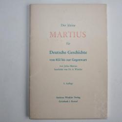 Frise Chronologique Allemande der kleine Martius 1962