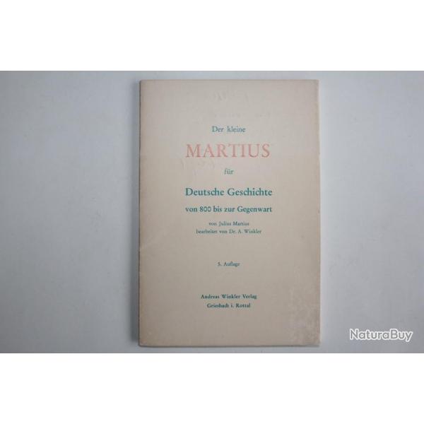 Frise Chronologique Allemande der kleine Martius 1962
