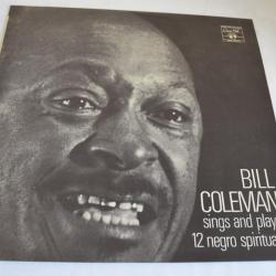 Vinyle 33T Gospel  Bill Coleman ?- Sings And Plays 12 Negro Spirituals