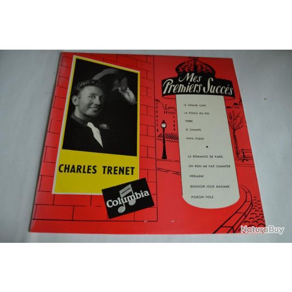 Vinyle 33T Chanson Charles Trenet ?- Mes Premiers Succs