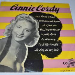 Vinyle 33T Chanson  Annie Cordy ?- Les 3 Bandits De Napoli