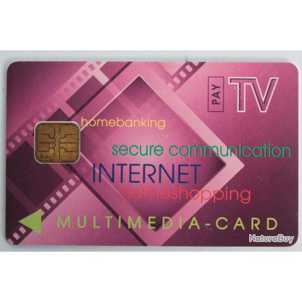 Carte  puce Multimedia Card ODS Landis & Gyr Company Allemagne
