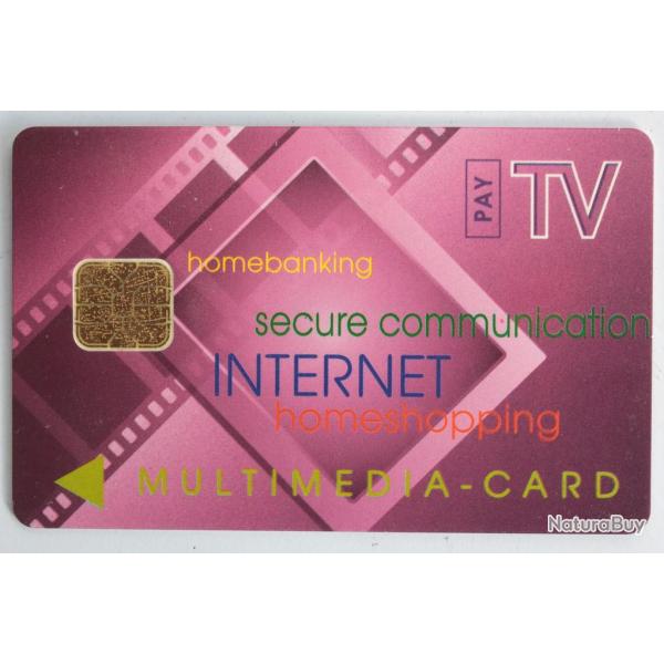 Carte  puce Multimedia Card ODS Landis & Gyr Company Allemagne