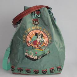 WALT DISNEY Sac à dos vintage Mickey Mouse Road 66