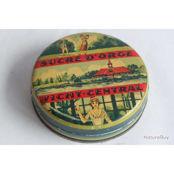 Bote tle srigraphie Sucre d'orge Vichy-Central Golf