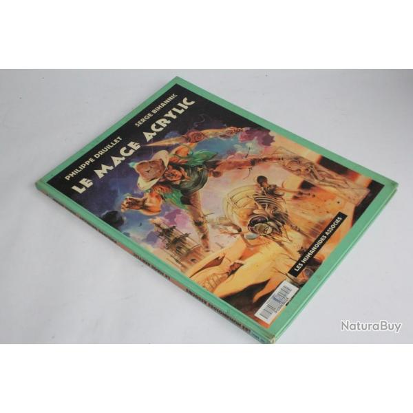 BD Le mage Acrylic Philippe Druillet et Serge Bihannic EO 1982