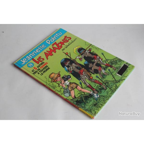 BD Jeannette Pointu 19 - Les Amazones EO 2004