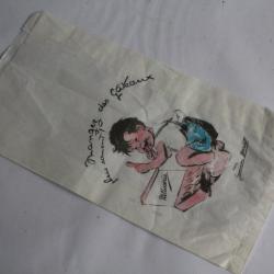 Mangez des gâteaux Illustration Germaine Bouret Sachet boulangerie