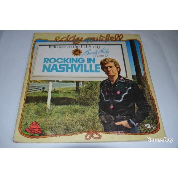 Vinyle 33T Rock and roll Eddy Mitchell ?- Rocking In Nashville