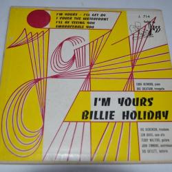 Vinyle 45T Jazz Billie holiday -  I'm yours