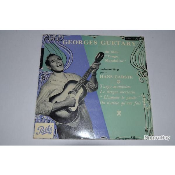 Vinyle 45T Chanson Georges Gutary ?- Tango Mandoline