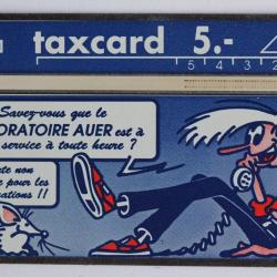 Télécarte L&G Laboratoire Auer 111E Suisse 1991