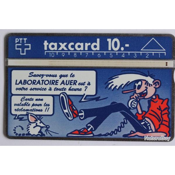 Tlcarte L&G Laboratoire Auer 111E Suisse 1991